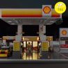 CaDA Benzinaio Shell 305 Pezzi con luci a LED