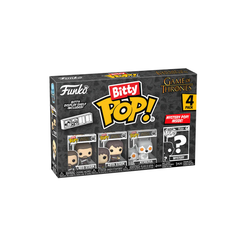 FUNKO BITTY POP GAMES OF THRONES - NED STARK 4PZ VINYL FIGURE - 83649