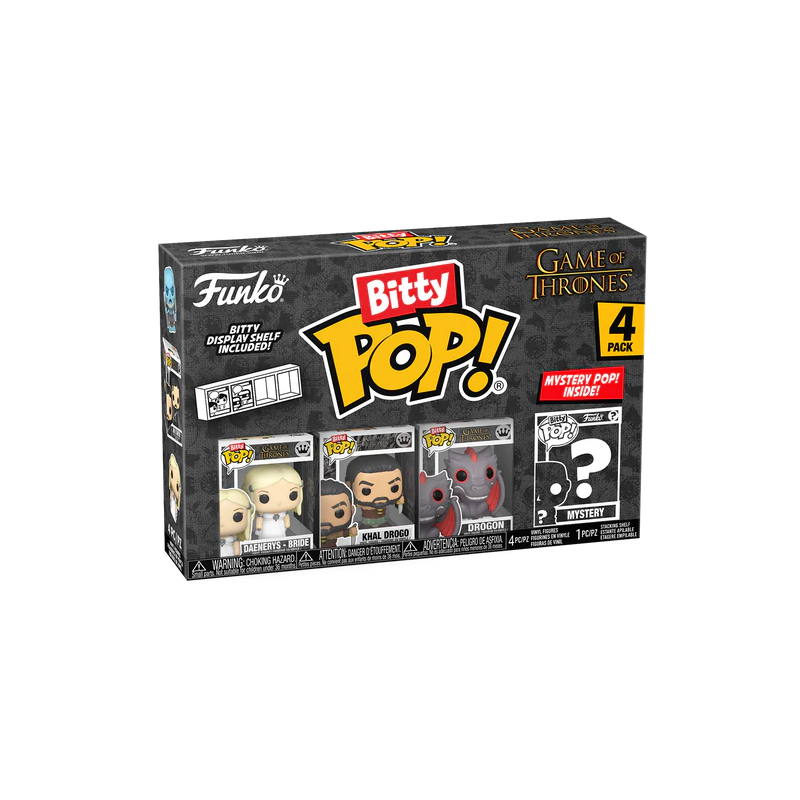 FUNKO BITTY POP GAMES OF THRONES - KHALEESI 4PZ VINYL FIGURE - 83648