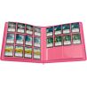 GAMEGENIC ZIP-UP ALMBUM- 24-POCKET - PINK 480 CARTE 20 PAGINE