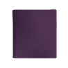 ALBUM ULTRA-PRO VIVID ZIPPERED 12-POCKET PRO-BINDER - MIDNIGHT PLUM - VIOLA SCURO 480 CARTE 12 TASCHE 4X3