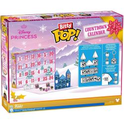 FUNKO BITTY POP DISNEY PRINCESS HOLIDAY CALENDARIO DELL'AVVNETO NATALE COUNTDOWN CALENDAR 87001