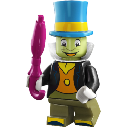 LEGO 71038 - 3 Grillo Parlante Jiminy Cricket MINIFIGURE SERIE DISNEY 3 100 ANNI