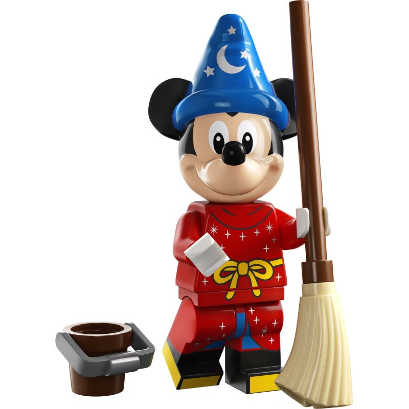 LEGO 71038 - 4 Sorcerer Mickey Topolino MINIFIGURE SERIE DISNEY 3 100 ANNI