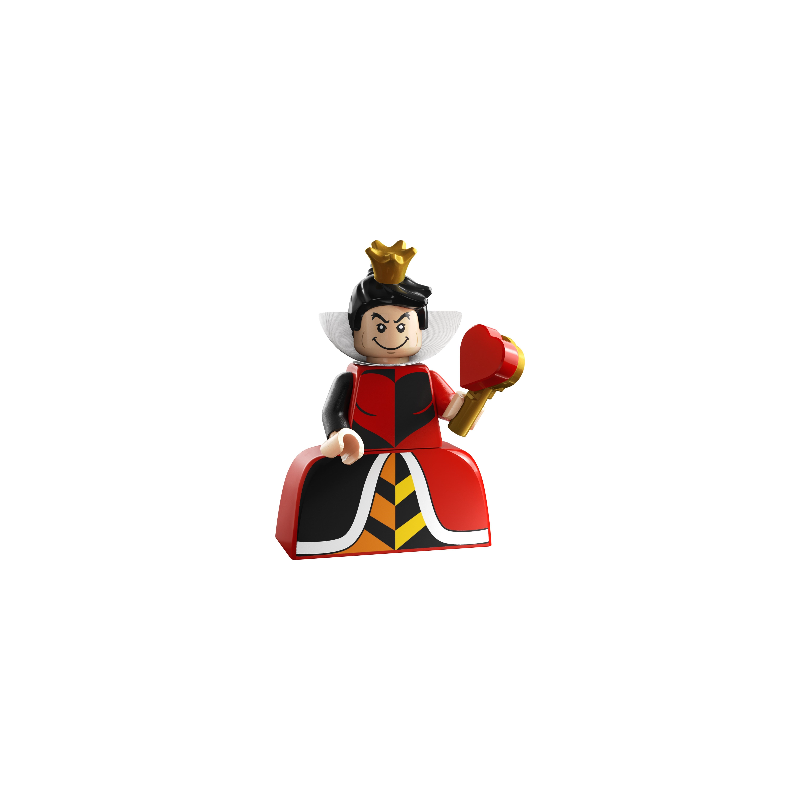 LEGO 71038 - 7 Queen of Hearts Regina di cuori MINIFIGURE SERIE DISNEY 3 100 ANNI