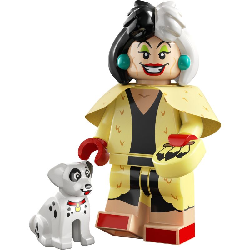 LEGO 71038 - 13  Crudelia De Mon MINIFIGURE SERIE DISNEY 3 100 ANNI
