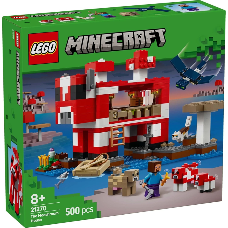 LEGO 21270 MINECRAFT LA CASA DEL MOOSHROOM GENNAIO 2024 2025 2026