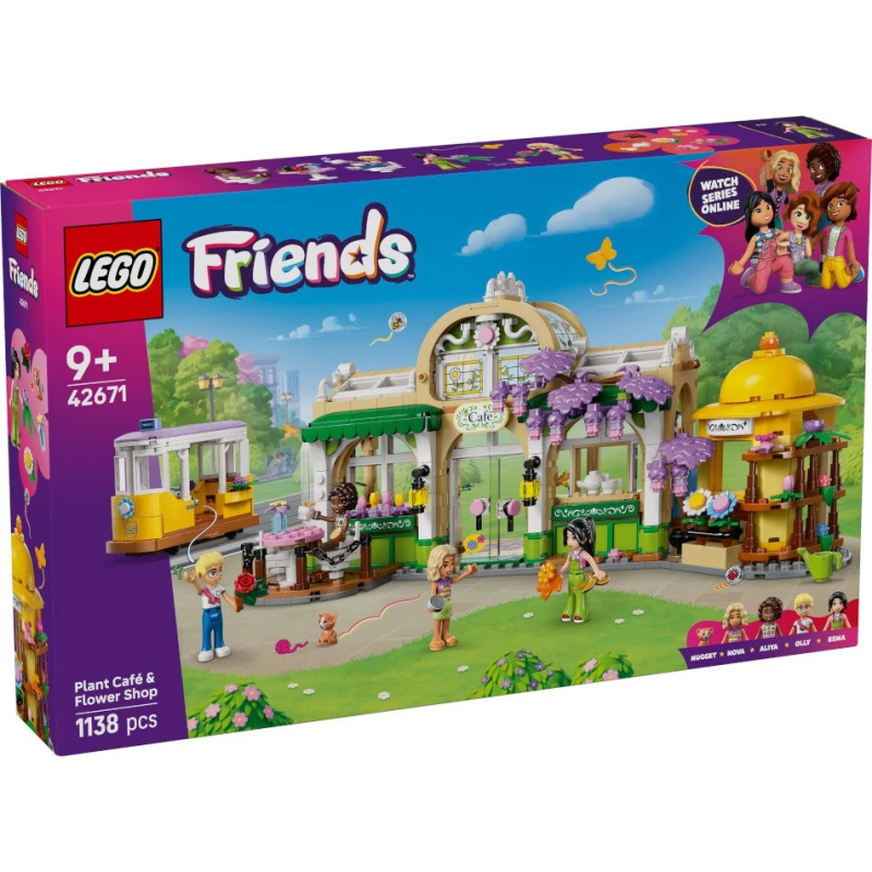 LEGO 42671 LEGO Friends CAFFÈ DELLE PIANTE E NEGOZIO DI FIORI GIUGNO 2025