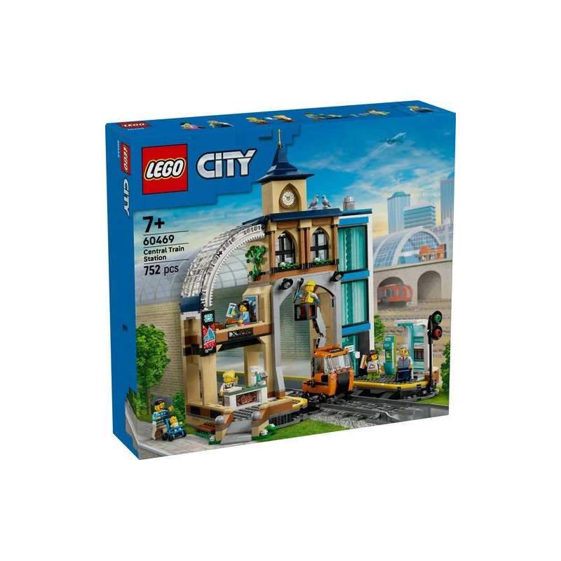 LEGO 60469 CITY STAZIONE CENTRALE GIUGNO 2025
