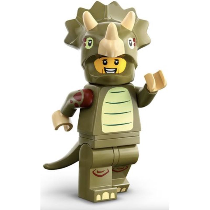 LEGO 71045 - 8 Triceratops Costume Fan MINIFIGURE SERIE 25 GENNAIO 2028