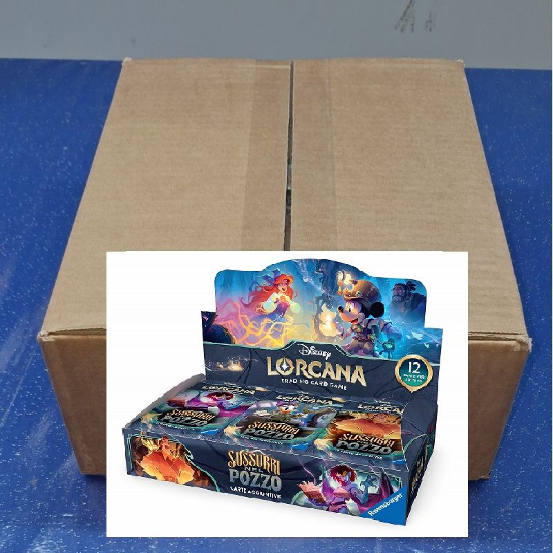 LORCANA CASE 4 BOX SUSSURRI NEL POZZO WHISPERS IN THE WELL  - ITA CHIUSO SIGILLATO