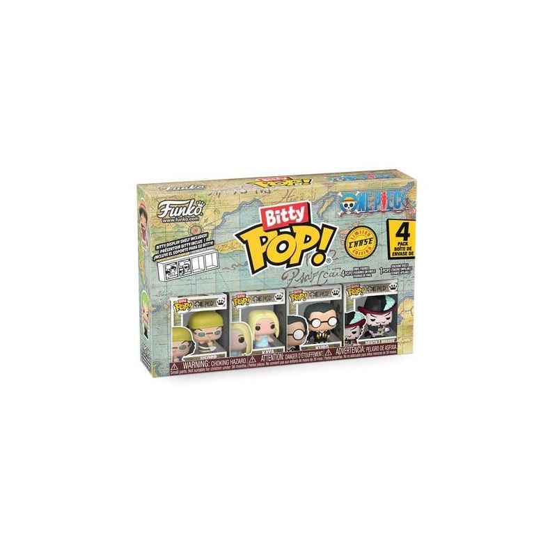 FUNKO BITTY POP USOPP ONE PIECE VINYL FIGURE 4 PEZZI 86895
