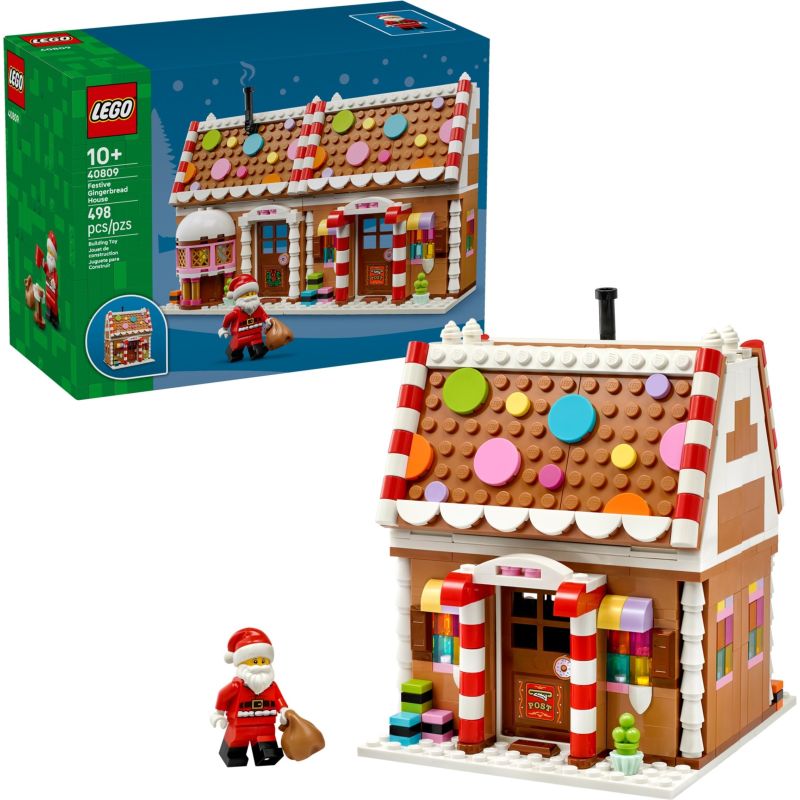 LEGO 40809 CASA PAN DI ZENZERO FESTIVA 2025 NATALE