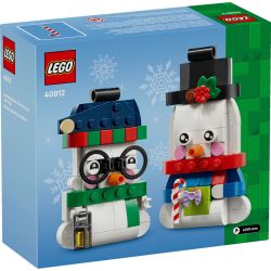 LEGO 40812 PUPAZZI DI NEVE ORNAMENTALI NATALE 2025