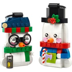 LEGO 40812 PUPAZZI DI NEVE ORNAMENTALI NATALE 2025