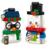 LEGO 40812 PUPAZZI DI NEVE ORNAMENTALI NATALE 2025