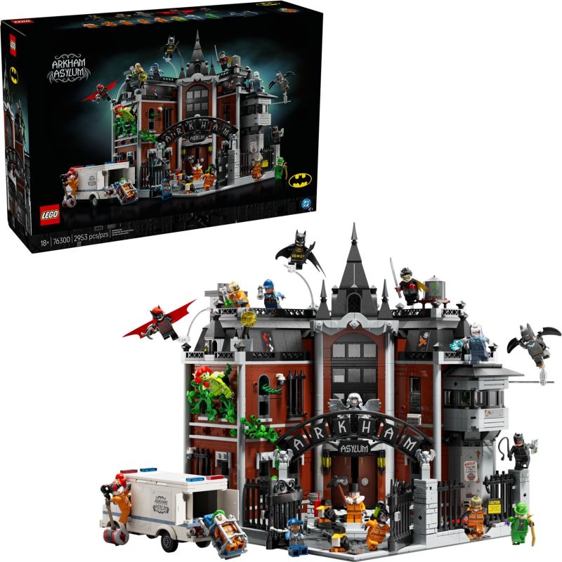 LEGO 76300 ARKHAM ASYLUM BATMAN DC COMIC 2025