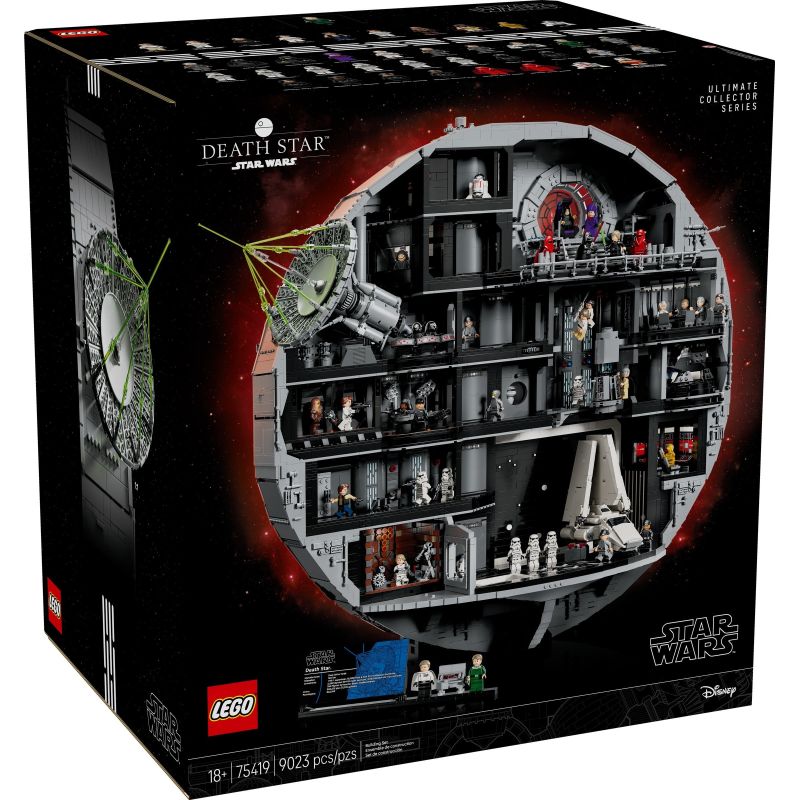 LEGO 75419 STAR WARS MORTE NERA DEATH STAR GUERRE STELLARI 2025