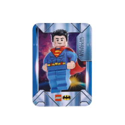 LEGO BATMAN RIVISTA MAGAZINE NR 9 IN ITALIANO + TIN BOX SUPERMAN LIMITED EDITION 9772975171009