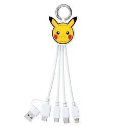 Pokemon Center Original Multiple Charging Cable Pikachu