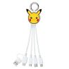 Pokemon Center Original Multiple Charging Cable Pikachu