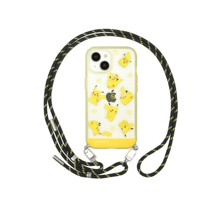 COVER IPHONE Pokemon: Pikachu - Pokemon IIIfit Case with Strap (iPhone 15/14/13)