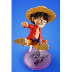 BANDAI World Collectible Figure x S.H.Figuarts ONE PIECE MONKEY.DLUFFY 75mm
