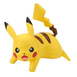 Bandai Pokemon Plamo Quick!! Pikachu (Battle Pose) Plastic Model