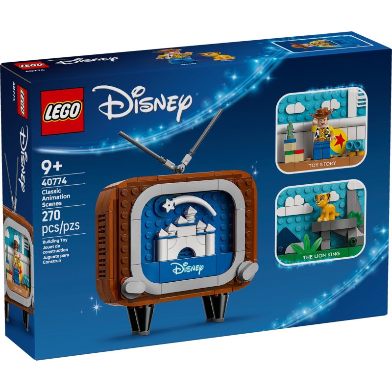 LEGO 40774 DISNEY SCENE DI ANIMAZIONE CLASSICHE 2025