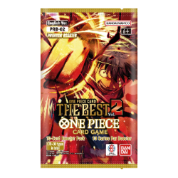 BANDAI ONE PIECE PRB-02 ONE PIECE CARD THE BEST ENG BOX 10 SINGOLA BUSTINA