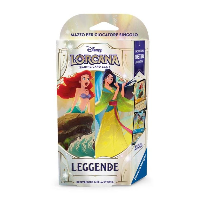 LORCANA ARIEL AND MULAN STARTER DECK FABLED ITA