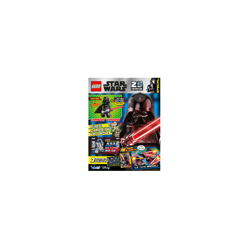 LEGO STAR WARS SPECIALE N. 1 - DARTH VADER + LIMITED TIN BOX BLUE OCEAN