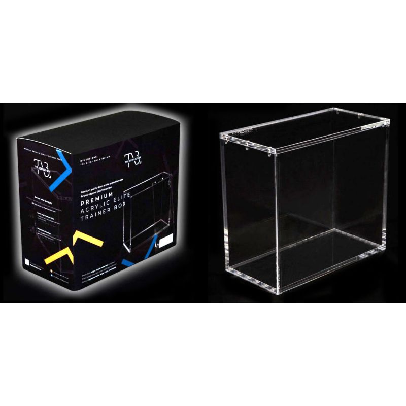 ACRYLIC BOX PROTEZIONE - POKEMON SET ALLENATORE FUORICLASSE