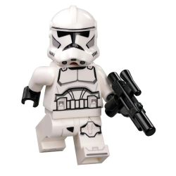 LEGO STAR WARS N. 5 - CLONE TROOPER CON BLASTER BLUE OCEAN