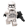 LEGO STAR WARS N. 5 - CLONE TROOPER CON BLASTER BLUE OCEAN