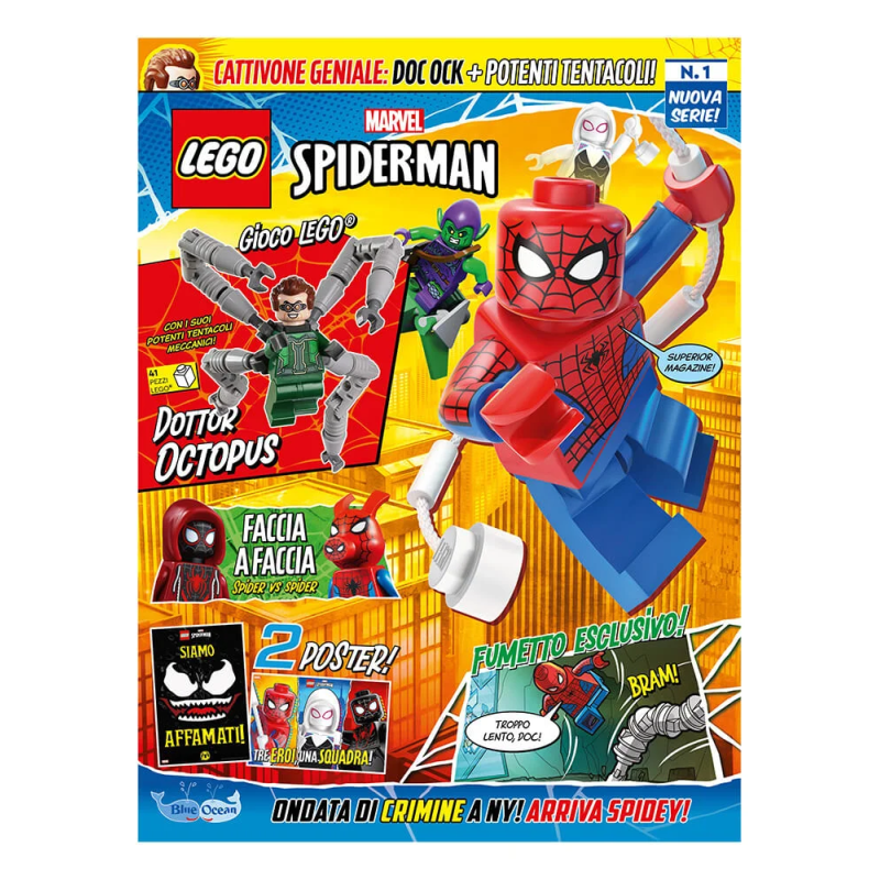 LEGO SPIDER-MAN N.1 - DOTTOR OCTOPUS BLUE OCEAN
