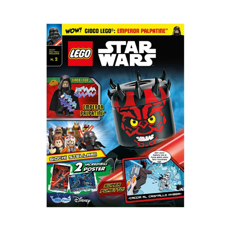 LEGO STAR WARS N. 2 - EMPEROR PALPATINE BLUE OCEAN