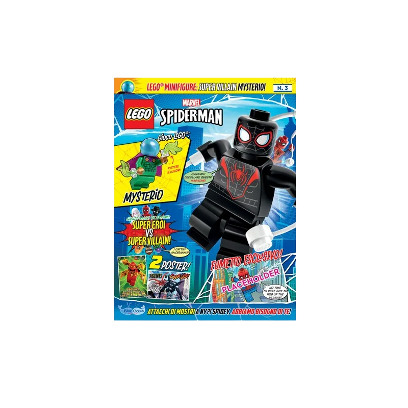 LEGO SPIDER-MAN N.3 - MYSTERIO BLUE OCEAN