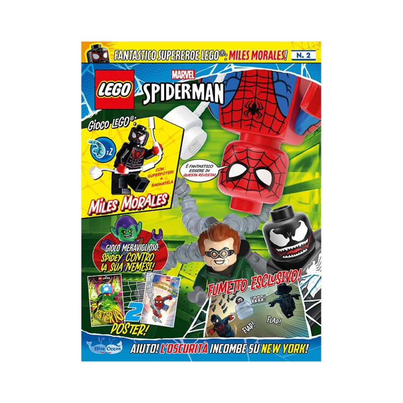 LEGO SPIDER-MAN N. 2 - MILES MORALES BLUE OCEAN