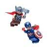 LEGO AVENGERS SPECIALE N. 1 - CAPTAIN AMERICA + LA POTENTE THOR BLUE OCEAN
