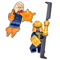 LEGO AVENGERS SPECIALE N. 2 - THANOS + CAPTAIN MARVEL BLUE OCEAN