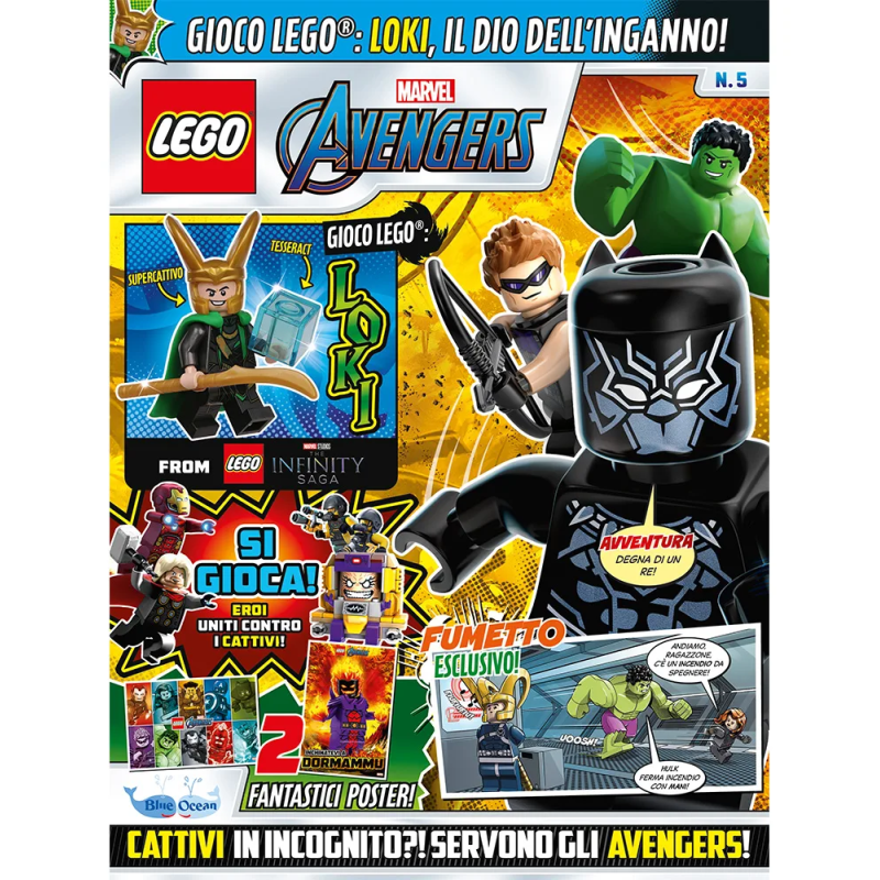 LEGO AVENGERS N. 5 - LOKI BLUE OCEAN