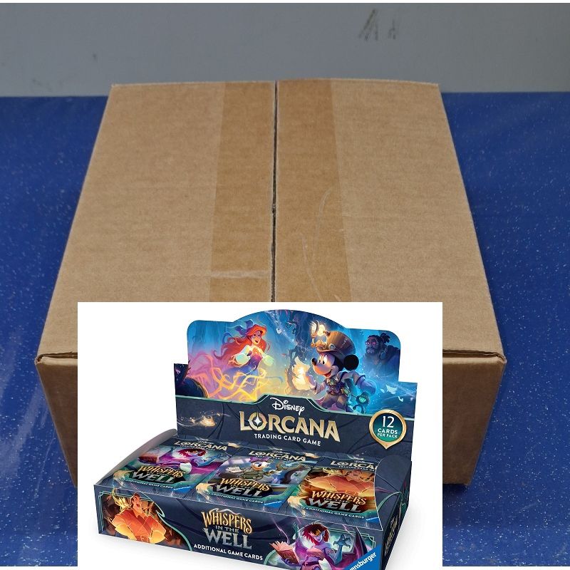 LORCANA CASE 4 BOX WHISPERS IN THE WELL  - ENG CHIUSO SIGILLATO