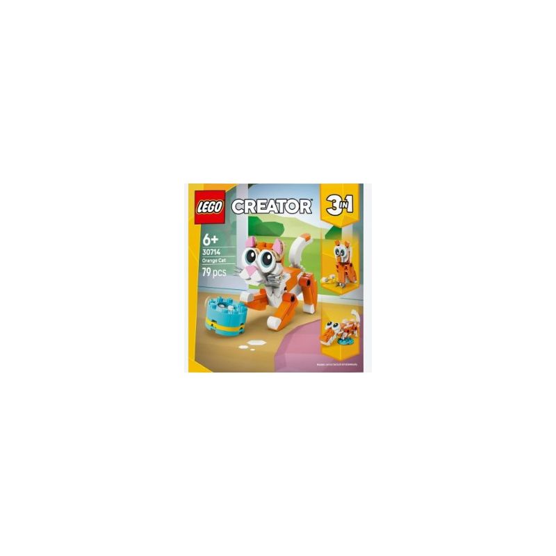 LEGO  30714 POLYBAG GATTO ARANCIONE GENNAIO   2026