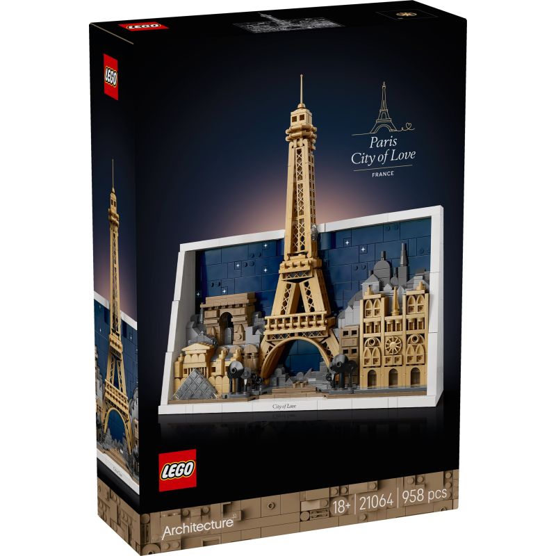 LEGO 21064 ARCHITECTURE PARIGI GENNAIO 2026 2027