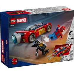 LEGO 76336 SUPER HEROES MARVEL AUTO DI SPIDER-MAN VS. VENOMIZED WOLVERINE GENNAIO 2026