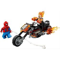 LEGO 76335 SUPER HEROES MARVEL SPIDER-MAN VS. GHOST RIDER IN MOTOCICLETTA GENNAIO 2026