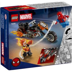 LEGO 76335 SUPER HEROES MARVEL SPIDER-MAN VS. GHOST RIDER IN MOTOCICLETTA GENNAIO 2026