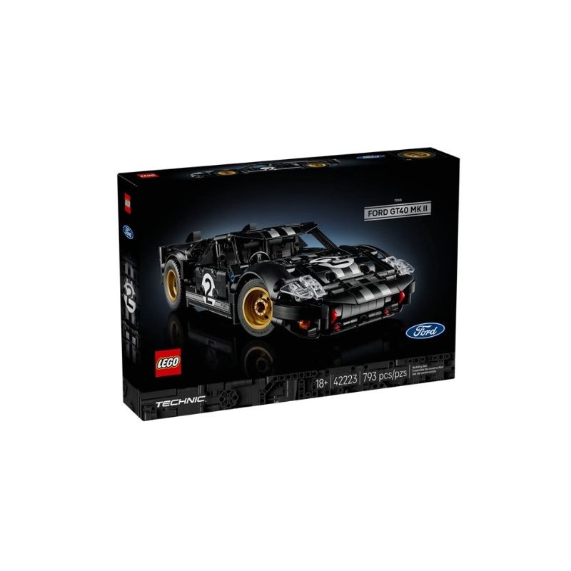 LEGO 42223 TECHNIC AUTO DA CORSA FORD GT40 MKII 1966 GENNAIO 2026