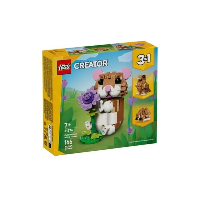 LEGO 31376 CREATOR SIMPATICO CRICETO CON FIORE GENNAIO 2026